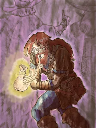 Ikaros, "Piraña colorada"